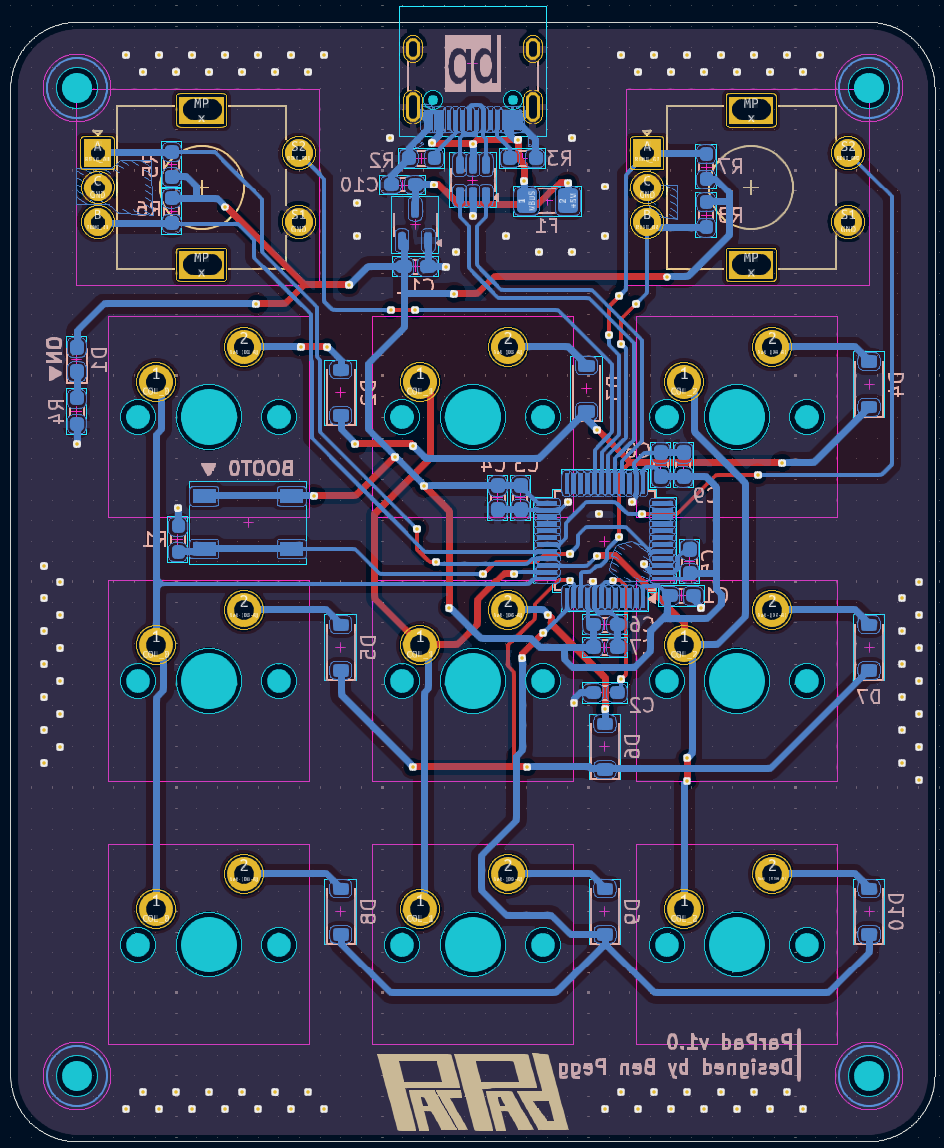 ParPad PCB Layout